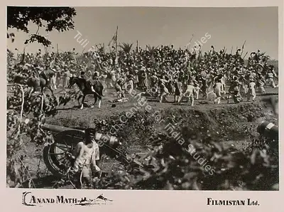 Dronacharya (Cinematographer), Anand Math, 1952, Lobby Card