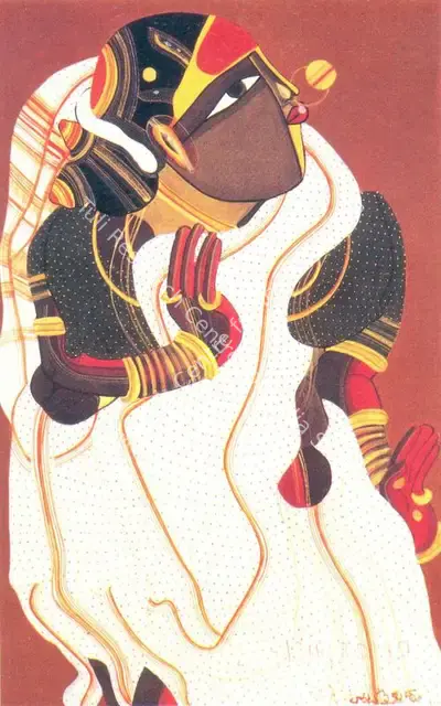 Thota Vaikuntam (Artist), Untitled, 2001, Painting