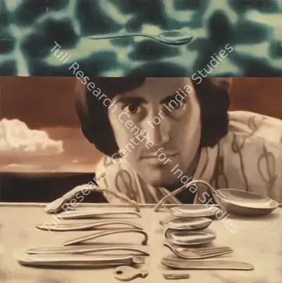 T.V. Santhosh (Artist), Mind Over Matter, 2002, Painting