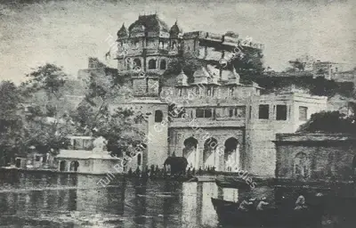Raja Ravi Varma (Artist), Udaipur Palace, 1901, Painting