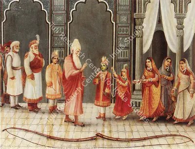 Bengal School (Artist), Swayamvar (The Marriage of Rama to Sita), 1920, Painting