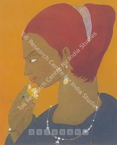 M.A.R. Chughtai (Artist), Mughal Boy, Painting