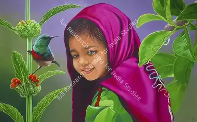 Mousumi&nbsp;Biswas (Artist), Whispering Nature, 2024, Painting
