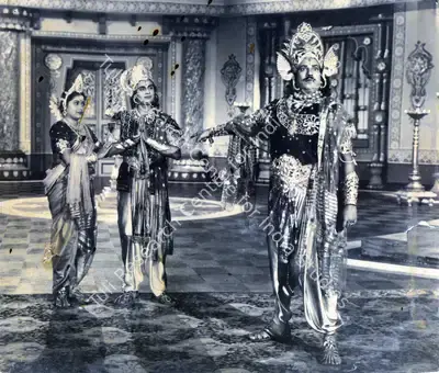 Homi Wadia (Producer), Nav Durga, 1953, Photographic Still
