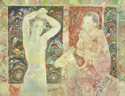 Sakti Burman (Artist), Untitled, 1970, Painting