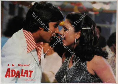 A.K. Nadiadwala (Producer), Adalat, 1976, Song-Synopsis Booklet