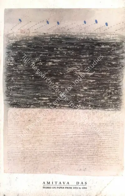 Amitava Das (Artist), Amitava, 1994, Solo Exhibition Invitation