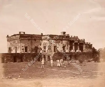 Felice Beato (Photographer), Hindoo Rao's House, Delhi, 1858, Antiquarian Photograph