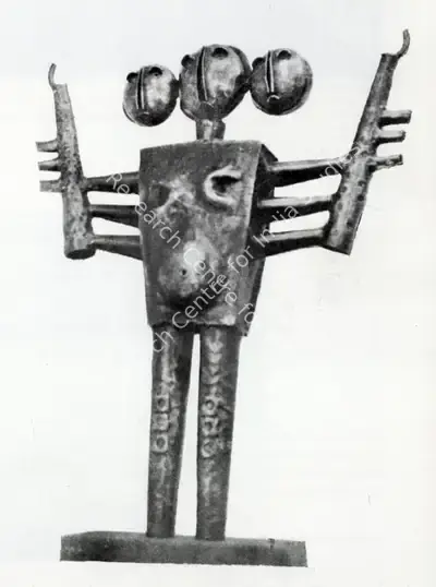 S. Paramsivam (Artist), Man, Sculpture