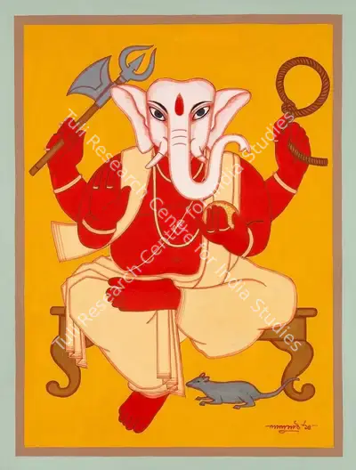 Lalu Prasad Shaw (Artist), Untitled, 2014, Painting