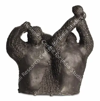 Meera Mukherjee (Artist), Workers, 1985, Sculpture