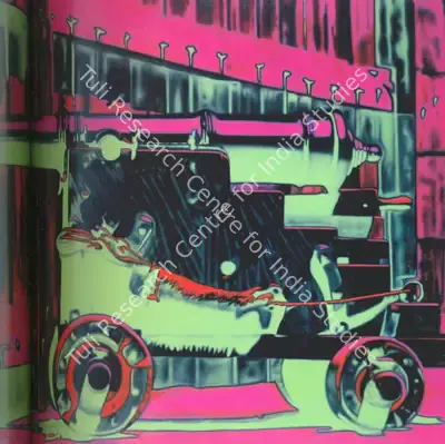 T.V. Santhosh (Artist), Traces of an Ancient Error II, 2006, Painting
