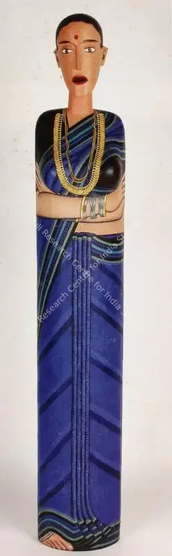 Jagdish Chander (Artist), Lonely Woman, 1999, Sculpture