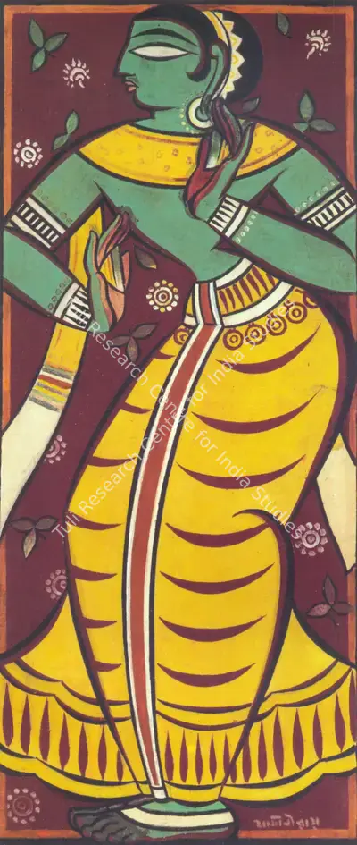 Jamini Roy (Artist), Untitled, 1935, Painting