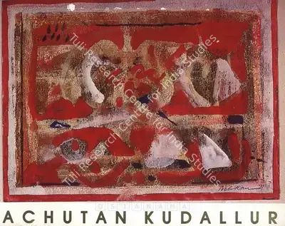 Achutan Kudallur (Artist), Achuthan Kudallur, 2001, Solo Exhibition Invitation