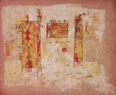V.S. Gaitonde (Artist), Untitled, 1953, Painting