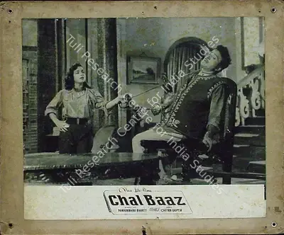 Nanabhai Bhatt (Director), Chal Baaz, 1958, Lobby Card