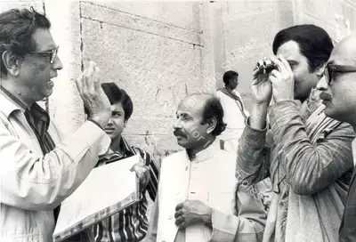Nemai Ghosh (Still Photographer), Joi Baba Felunath, 1979, Working Still