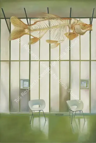 Sudarshan Shetty (Artist), In Praise of Shadows, 2005, Painting
