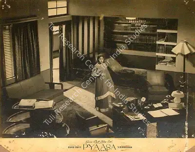 V.K. Murthy (Cinematographer), Pyaasa, 1957, Lobby Card