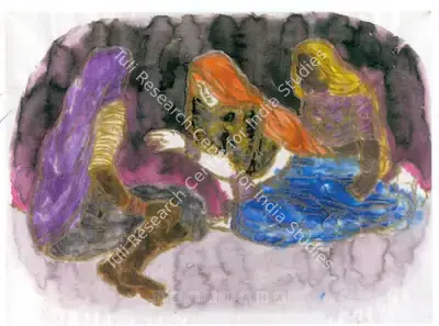 Owais Husain (Artist), Untitled, 1990, Painting