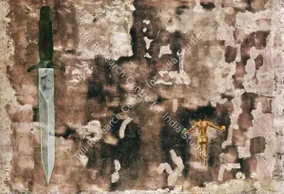 Vasundhara Tewari Broota (Artist), Holocaust, 2002, Painting