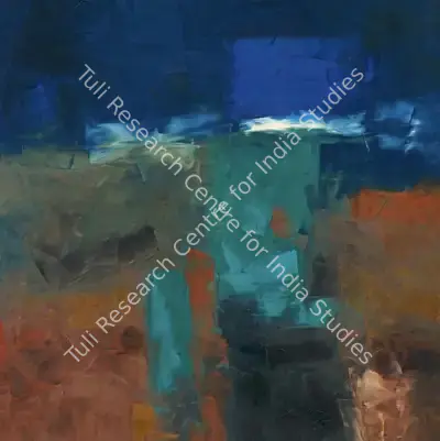 K.M. Adimoolam (Artist), Untitled, 1994, Painting