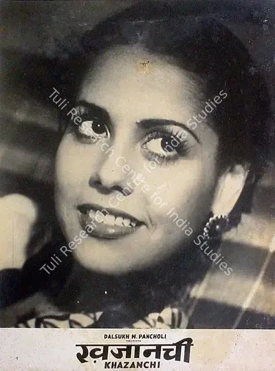 Moti B. Gidwani (Director), Khazanchi, 1941, Lobby Card