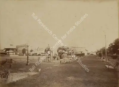 Shew Shankar Narayan (Photographer), The Promenade and the Band Stand, 1883, Antiquarian Photograph