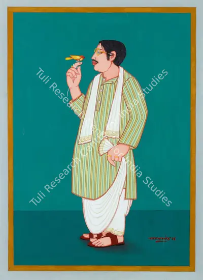 Lalu Prasad Shaw (Artist), Untitled, 2014, Painting