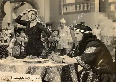 H. Khera (Producer), Sindbad Ki Beti, 1958, Lobby Card
