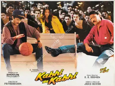 Ravi K Chandran (Cinematographer), Kabhi Na Kabhi, 1998, Lobby Card