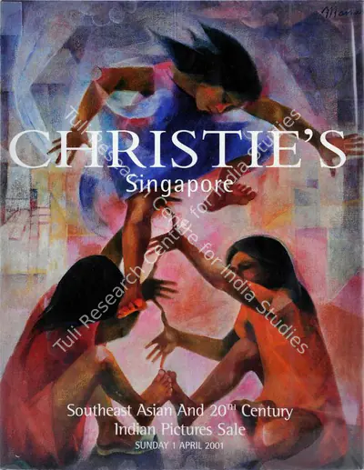 Christie's (Auction House), Southeast Asian Pictures and 20th Century Indian Pictures, 2001, Auction Catalogue
