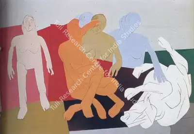 Tyeb Mehta (Artist), Sequence, 1981, Painting