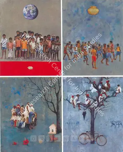 Sudhanshu Sutar (Artist), Untitled, 2007, Painting