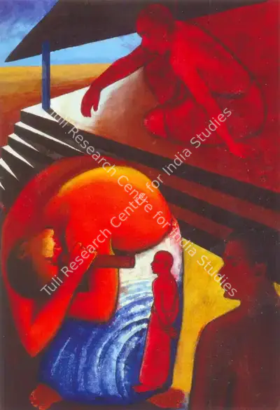 T.M. Aziz (Artist), Untitled, 2001, Painting