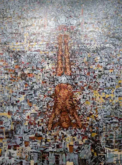 Ashim Purkayastha (Artist), Yogi, 2015, Painting
