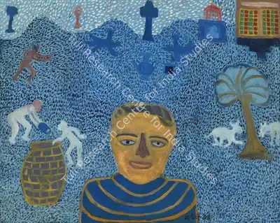 Madhavi Parekh (Artist), The Boy, 1995, Painting