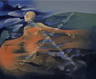 Khosa, K. (Artist). Night Vision Reveals, 1998 | Painting, AG.Onl/21.06.23, 2023 · Asta Guru