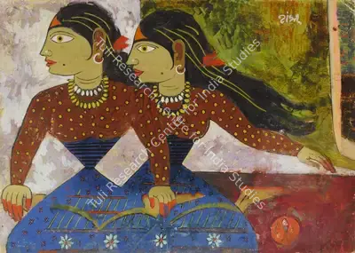 Shankar Palsikar (Artist), Untitled, 1955, Painting