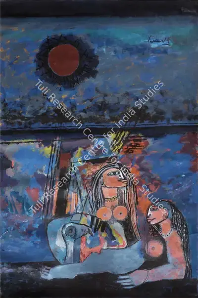 A.P. Santhanaraj (Artist), Untitled, 2002, Painting