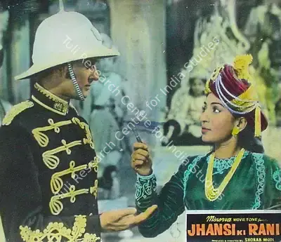 Sohrab Modi (Producer), Jhansi Ki Rani, 1953, Lobby Card
