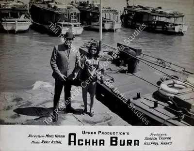 Rajpaul Anand (Producer), Achha Bura, 1972, Lobby Card