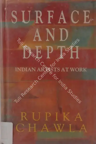 Rupika Chawla (Author), Surface and Depth, 1995, Authored Book