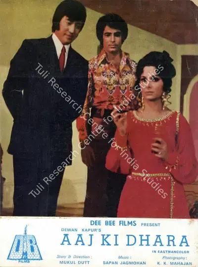 Dewan Kapur (Producer), Aaj Ki Dhara, 1977, Song-Synopsis Booklet