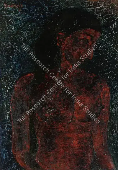 Akbar Padamsee (Artist), Untitled (Nude), 1966, Painting