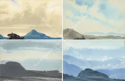 Sen, Bireshwar (Artist). Silent Prayer, 1968 | Painting, Os.Del/15.10.04, 2004 · Osian's