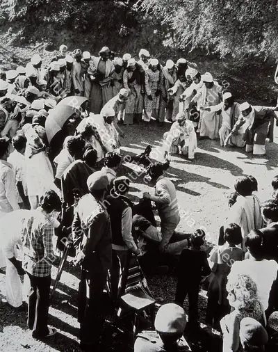 Nemai Ghosh (Still Photographer), Shatranj Ke Khilari, 1977, Working Still