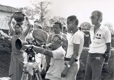 Nemai Ghosh (Still Photographer), Sadgati, 1981, Working Still