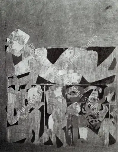 Gautam Vaghela (Artist), Composition, Painting